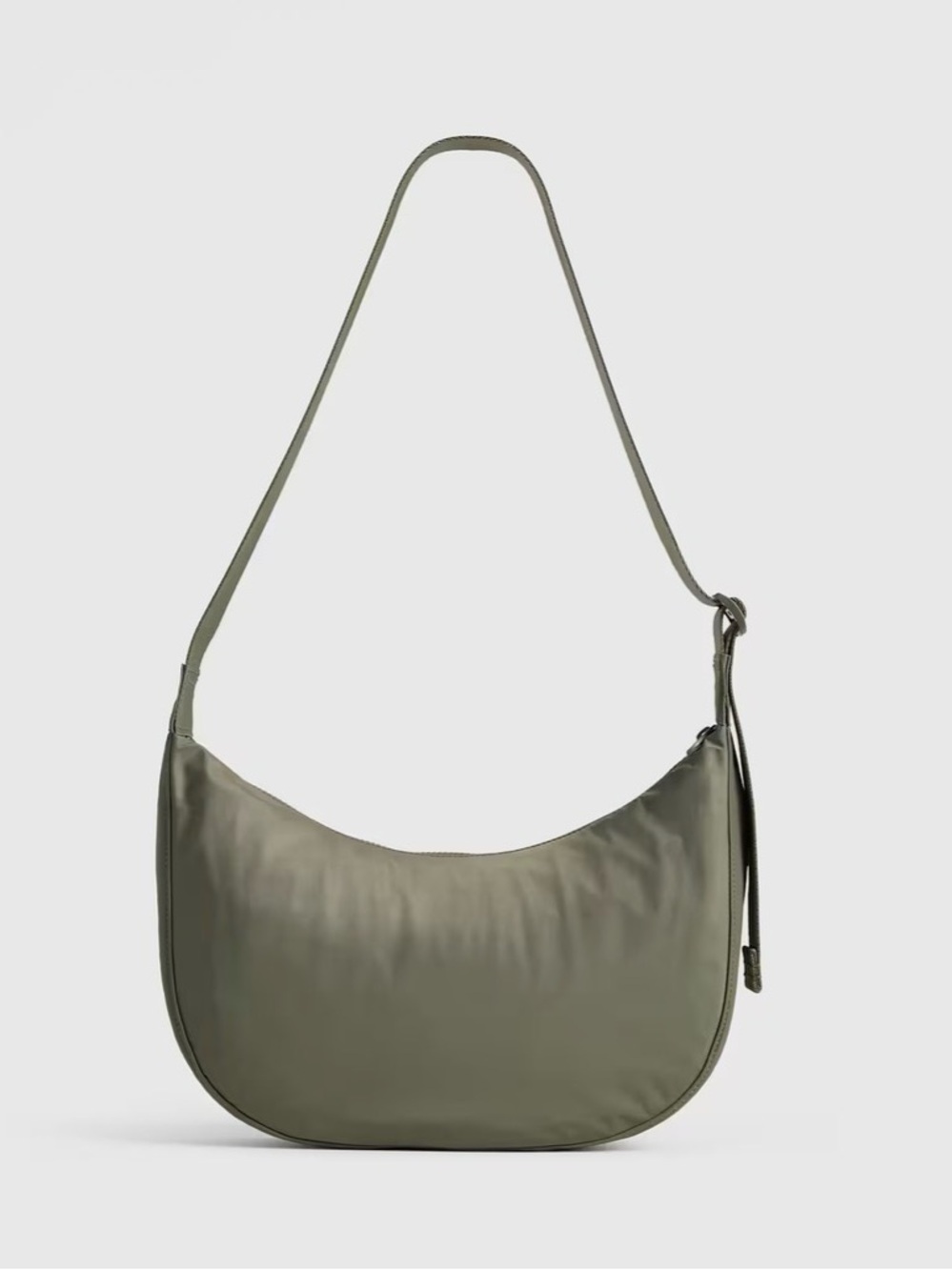 Quince Olive Green Shoulder Bag